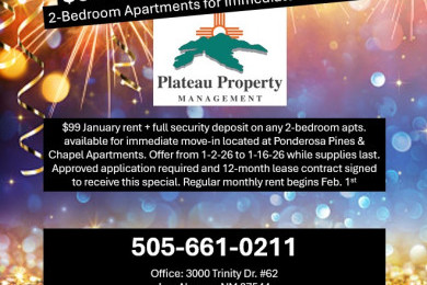 Move-In Special 1-2-26 to 1-16-26