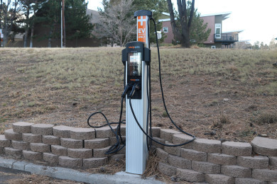 Ponderosa Pines EV chargepoint